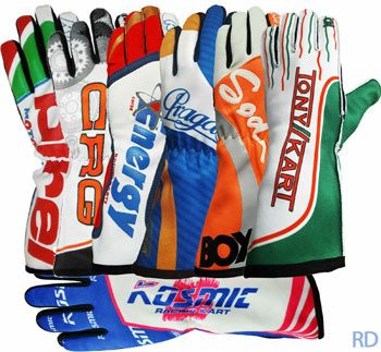 Kosmic Factory Team Pro Grip Karting Sublimation Printed Glove